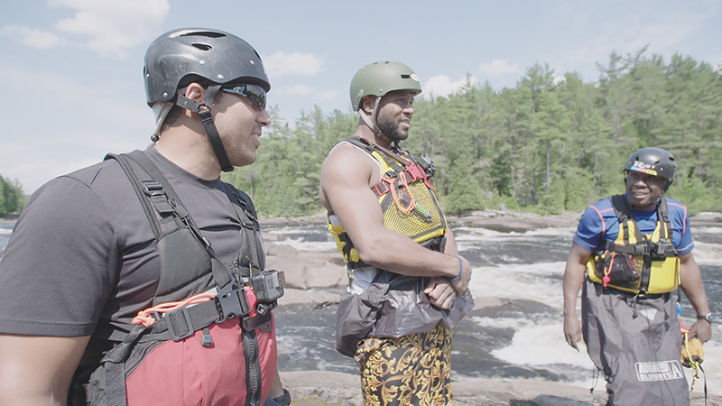 francis bouillon, jean pascal et bruni surin dans expedition extreme