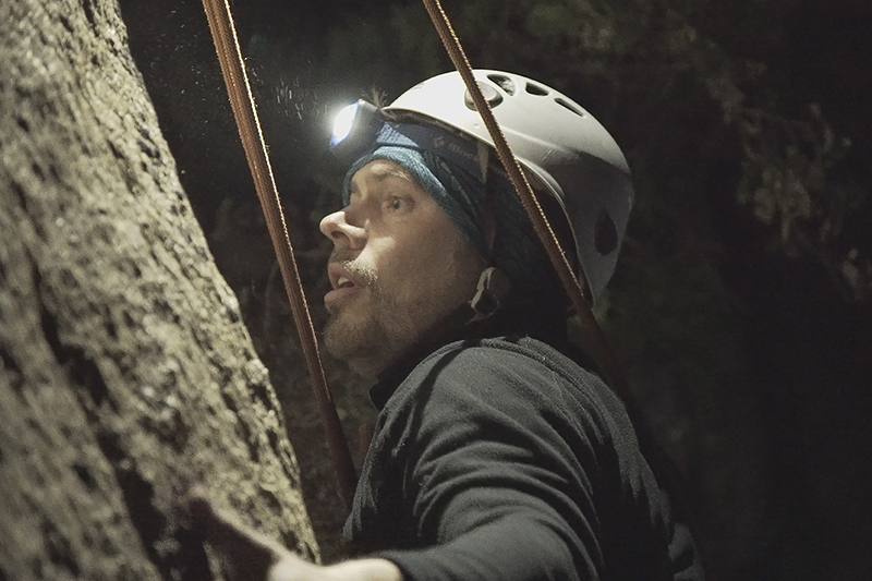 jean-françois breau en escalade pour expedition extreme